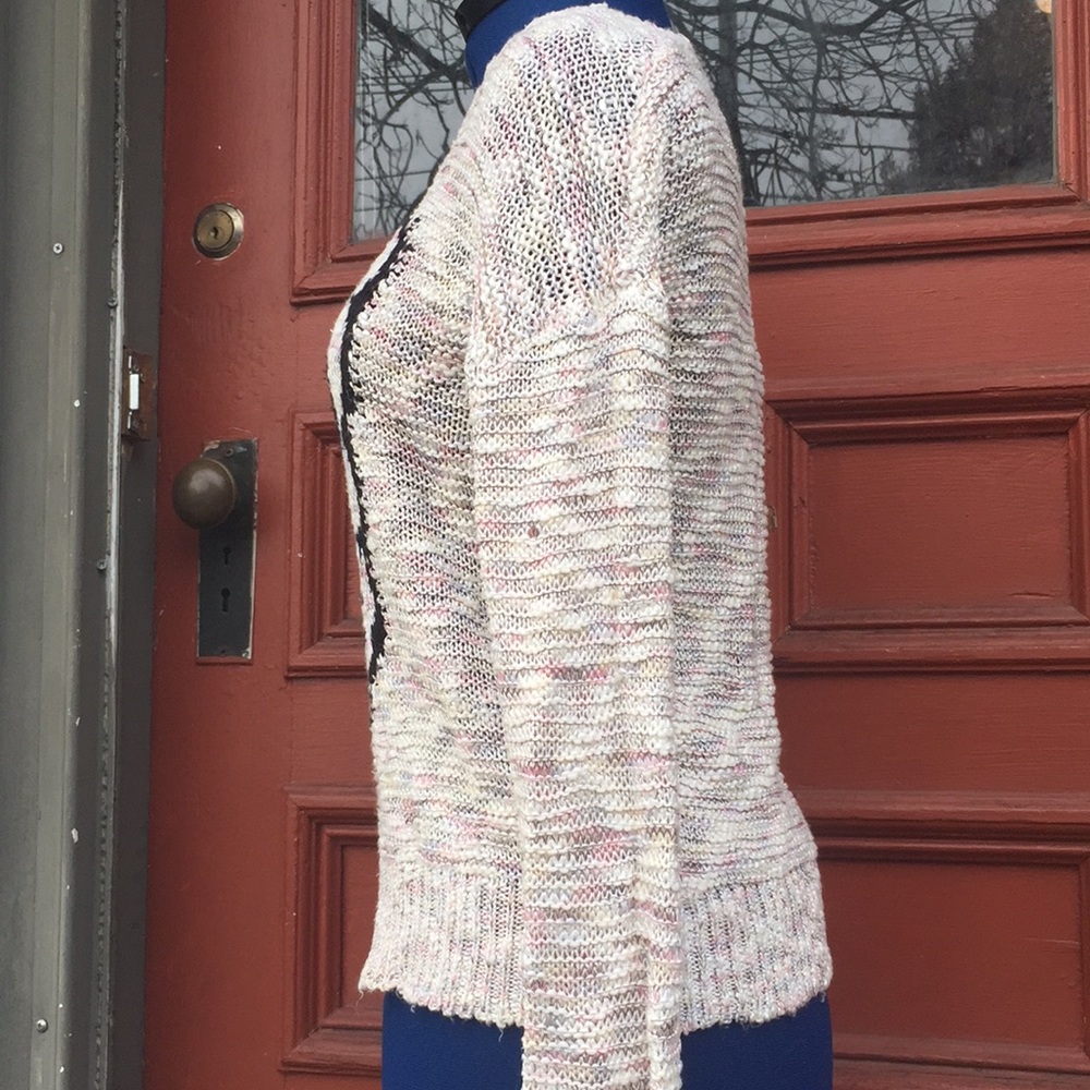 Pastel Knit goth skull sweater size loose Small - Picture 8 of 8